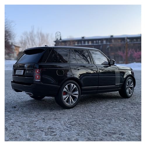 Miniature Range Rover SVA 2020 blanche échelle 1:18 pour décoration de bureau