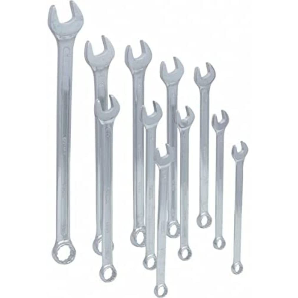 KS Tools 517.1505 Classic XL Combination Spanner Set (11 Pieces), Chrome