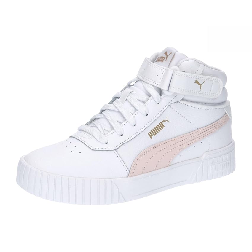 PUMA Carina 2.0 Mid, Sneaker Donna, White Frosty Pink Gold, 38.5 EU