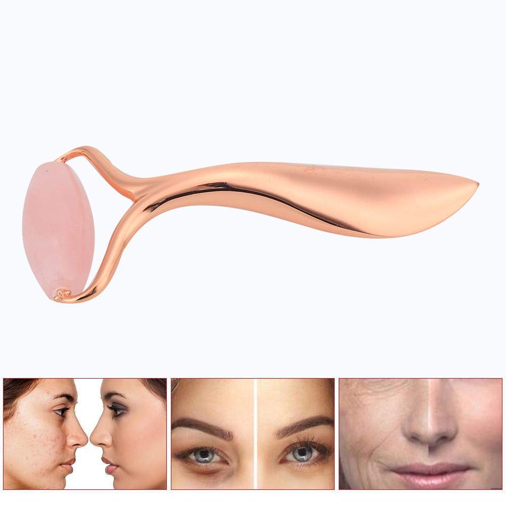 Face Lifting Massager Face Massager Roller, (różowy kryształ) wyszczuplający masażer Jade Roller Face Massager