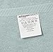 Amazon Basics Quick-Dry, Luxurious, Soft, 100% Cotton Towels, Ice Blue - Set of 2 Bath Towels