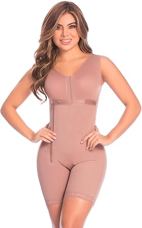 Full body shaper post compression garment with bra Clearance