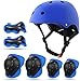 Casque de Kit de Protections, 7 en 1 Sets de Protection Enfant Casques Réglables pour 3-13 Ans Enfant avec Genouillères et Coudières pour Patin vélo Skateboard Scooter