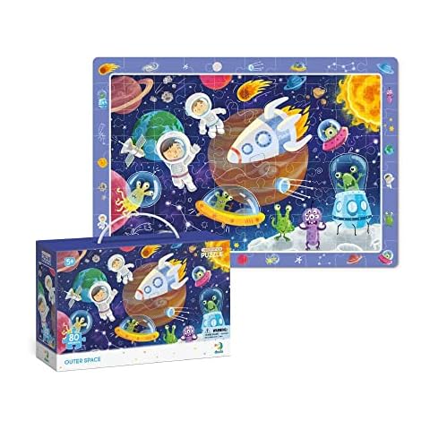 Dodo D300368 Educational Outer Space Puzzle for Kids Cover