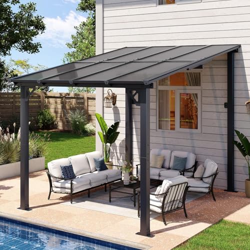 Aoxun 8' x 10' Gazebo for Patio, Gazebo Pergola with...