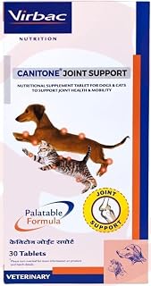 BULLYPET Canitone Joint Support 30 Tablets for Dogs and Cats with Glove Price In India