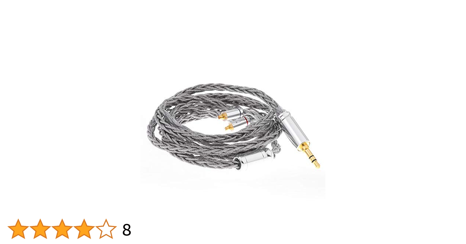 【超希少】銀銅合金導体 8コア1064芯 CIEM 2Pin/4.4mmバランス 超希少】銀銅合金導体 8コア1064芯 CIEM 2Pin/4.4mmバランス