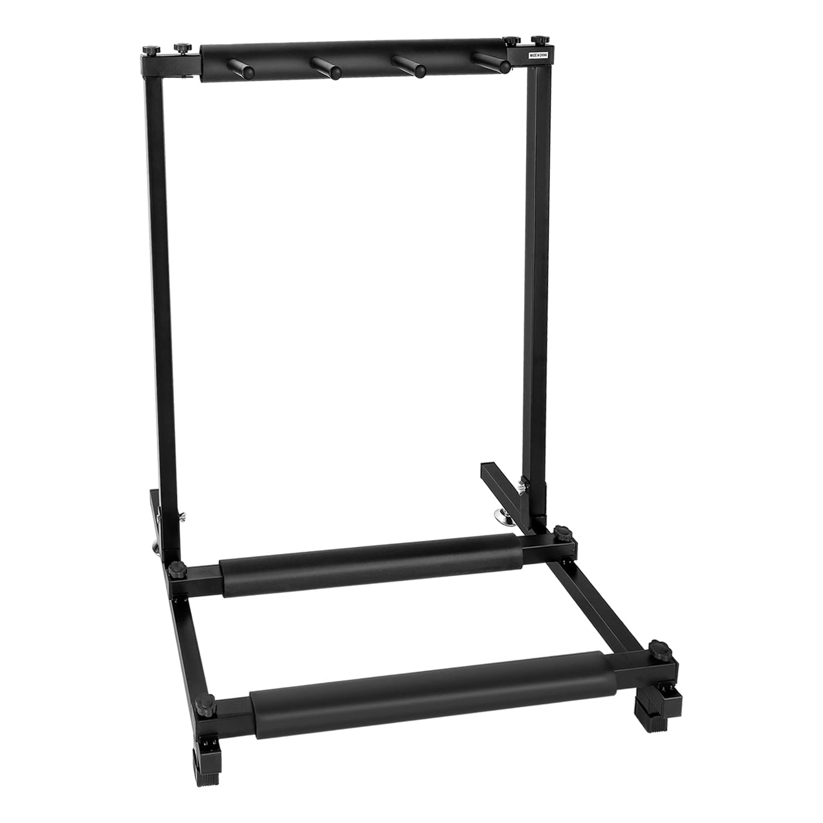 Youyijia 3-Fach Gitarrenständer Faltbar Tragbar Multistand Gitarrenstativ Multi-Gitarrenständer 3 Halterungen Polsterung für Akustikgitarre Westerngitarre E-Gitarren