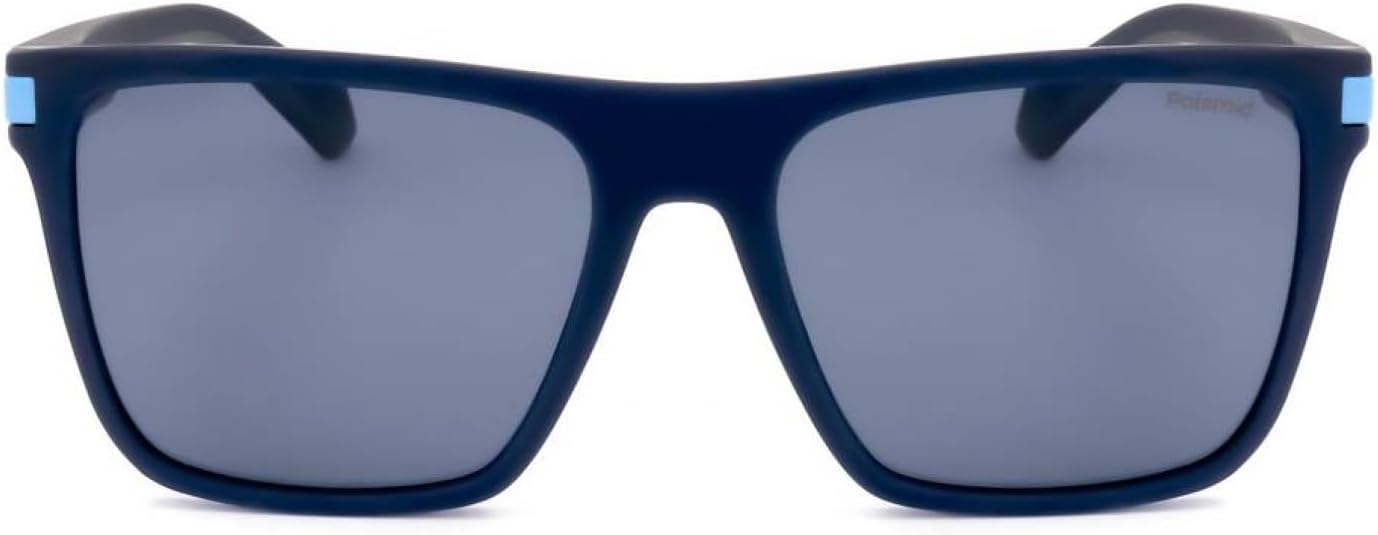 Polaroid PLD 2128/S FLL MATTE BLUE 55/17/140 UNISEX Sunglasses