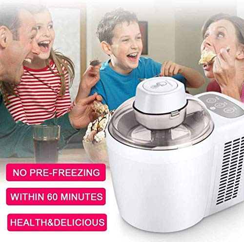 LLSS Automatische Eismaschine, Haushaltsfruchtmaschine, Countdown-Timer, Edelstahleinsatz – Bild 4