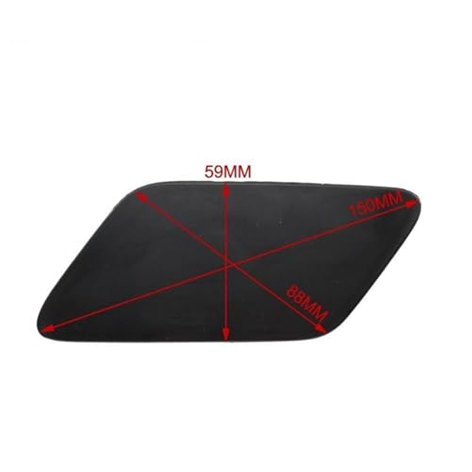 Copertura Ugello Lavafari Per Audi A3 2008-2014 (8P0 955 275 A – Sinistro, 8P0 955 276 A – Destro) – Paraurti Anteriore