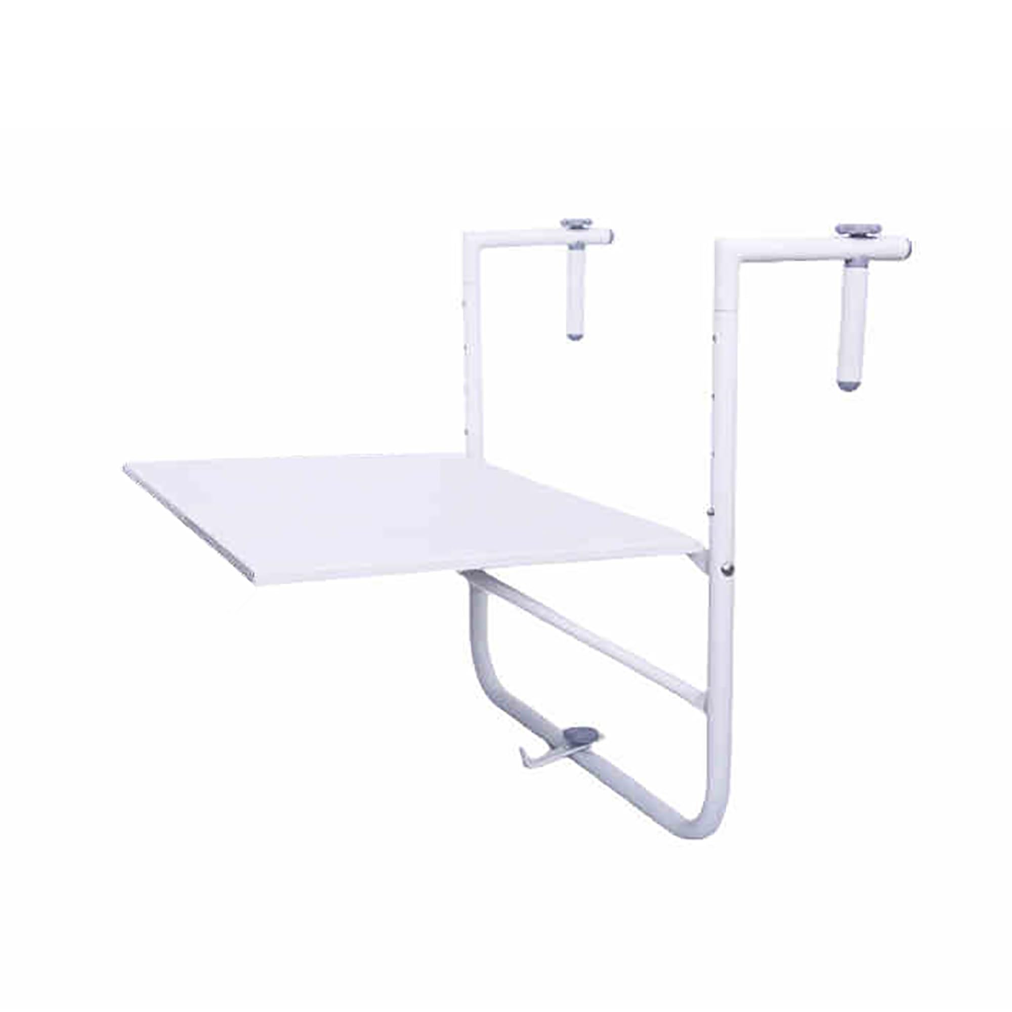 Table suspendue pliable pour garde-corps de balcon et terrasse