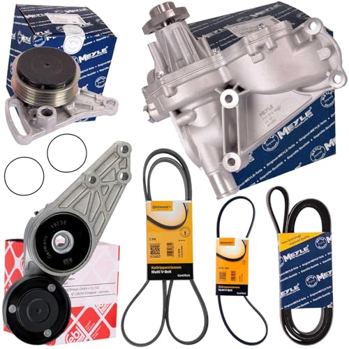 BandelOne enthält Meyle Wasserpumpe Febi Spanner Riemen für 1.6-1.8+T A4 B5 A6 Passat 3B