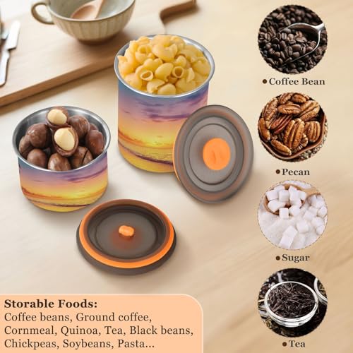 Bote hermético para café en acero inoxidable 17 oz miniatura 5