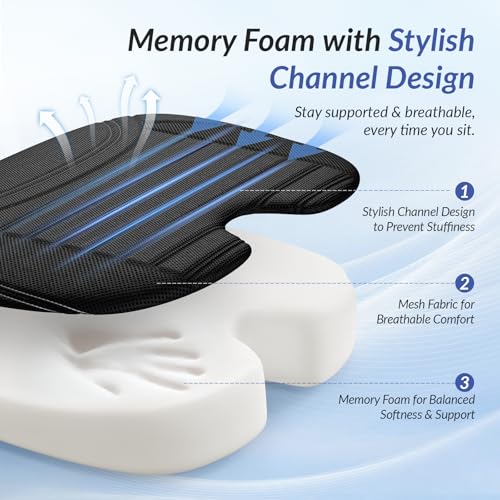 ZIKEE Breathable Wedge Car Cushion