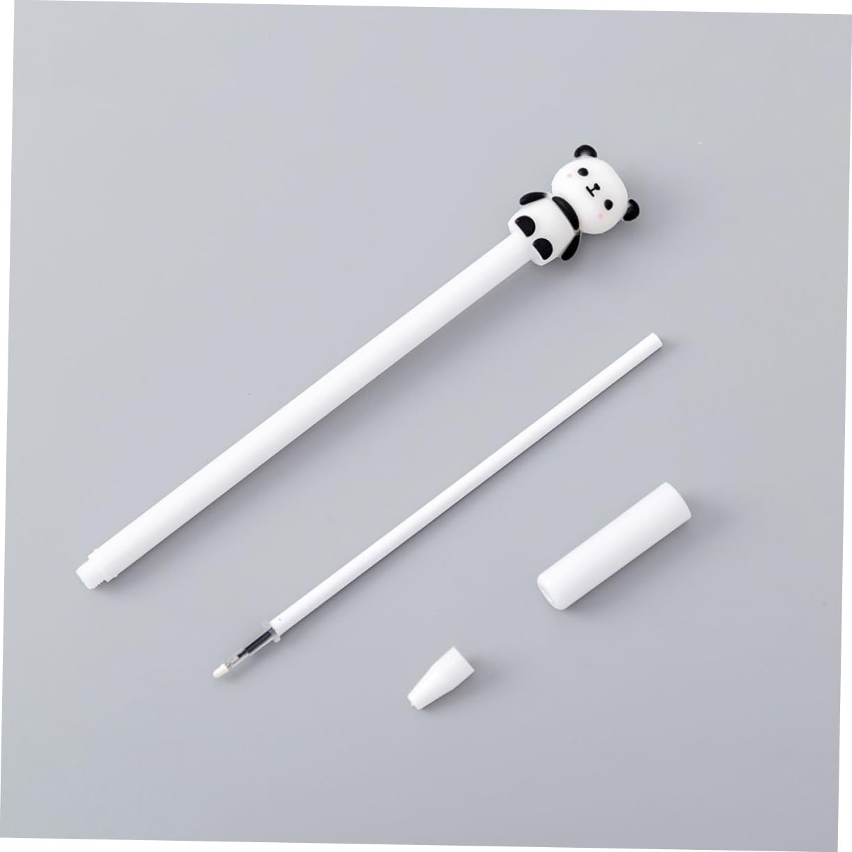 NUOBESTY 2 Set Penna Panda Recinti Per Animali Penne Cancellabili Coniglio Box Ragazzo Pennagel Penne Panda Per Articoli Per La Scrittura Ricarica Dell'ago Nero 20 Pezzi * 2