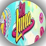  Decoración para tarta de cumpleaños Soy Luna L7