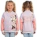 Disney Minnie Mouse Girls Jacket, Minnie Kids Bomber Jacket, Cotton Kids Varsity Jackets, Purple 5