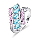 Material: Chapado en platino y zirconia cúbica