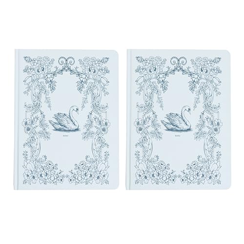Carnet rigide Pearhead de 200 pages lignées au format élégant 15,2 x 20,3 cm