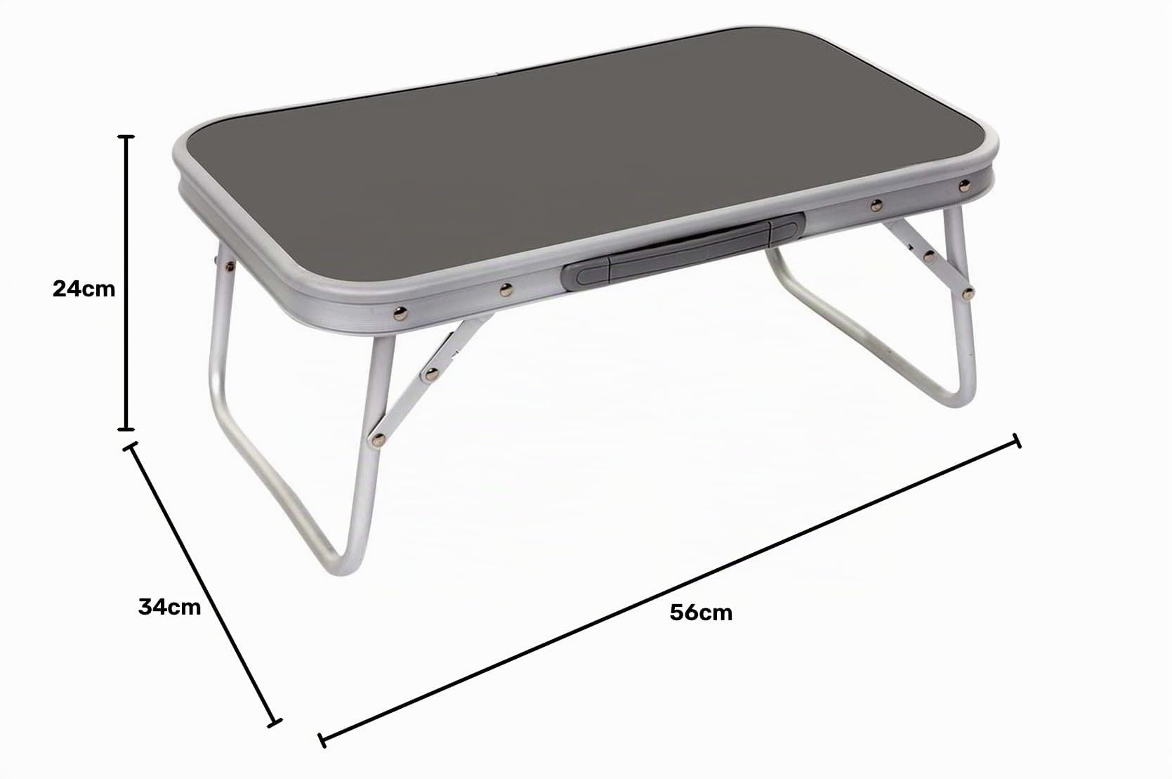 Bo-Camp - Table Pliante - Compacte - 56x34x24 cm