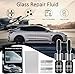Windshield Crack Chip Repair Kit: 2 Bottles Quick Fix Car Windows Glass Tool Used for Scratches Star Shaped Rock Chip