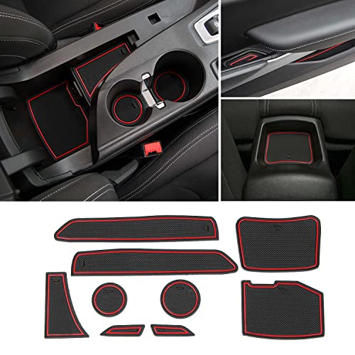 Tapetes Antideslizantes para Portavasos Chevrolet Camaro miniatura 1