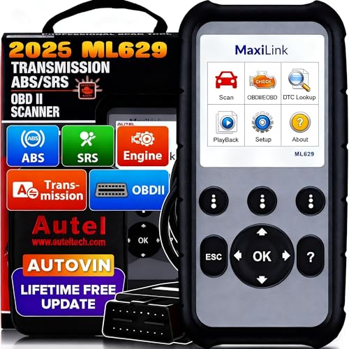AUTEL MaxiLink ML629 プロフェッショナルスキャンツール Amazon.co.jp: Autel ML629 OBD2診断機ABS/SRS/エンジン