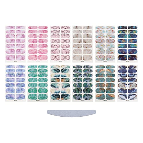 nail stickers water-marble