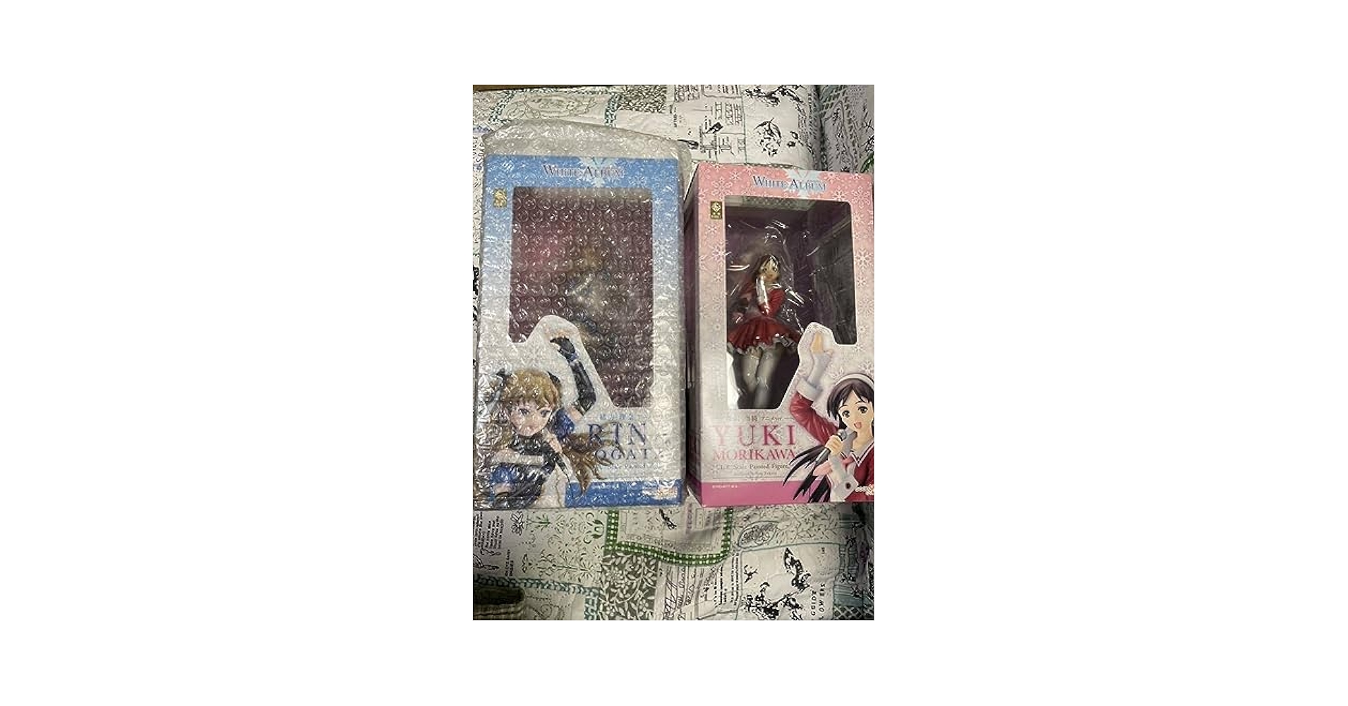 WHITE ALBUM 森川由綺＆緒方理奈フィギュアセット WHITE ALBUM 森川由綺＆緒方理奈フィギュアセット Amazon.co.jp