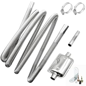 VEGCOO Abgasrohr Standheizung 300cm