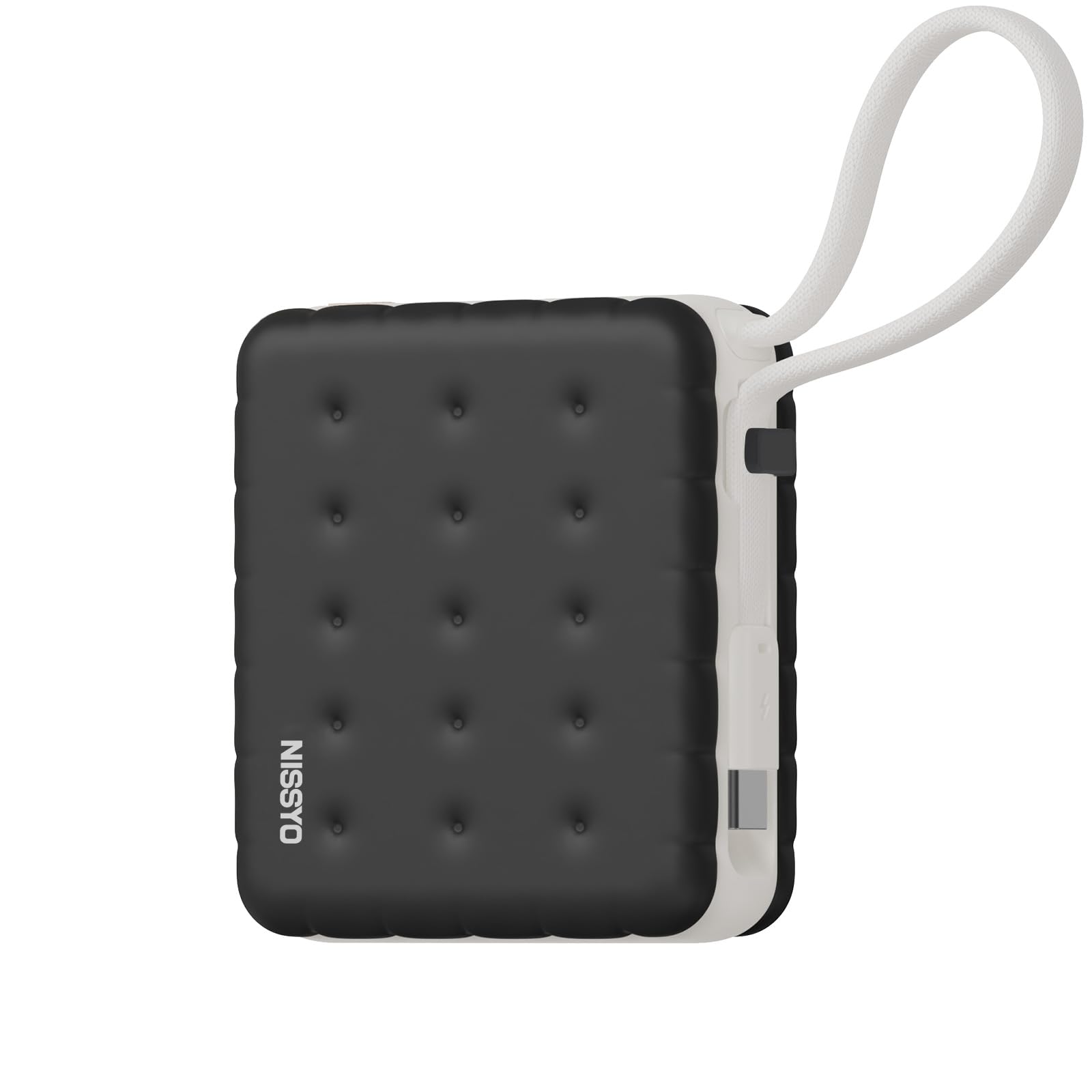 Amazon | NISSYO【日本正規品・クッキー型モバイルバッテリー】軽量