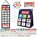 Visual Schedule Chart for Kids, Daily Calendar and Weekly Progress Chart 98 Behavior Cards for Toddlers, Routine Chart Autism Learning Materials for ASD,ADHD, Version 2023 for Home Classroom Outings