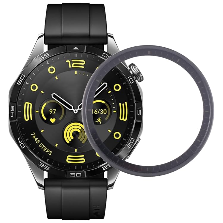 MEHNHOILIW Piezas de Repuesto de Relojes Inteligentes para Huawei Watch GT 4 46 mm de Pantalla Delantera de Vidrio Frontal Accesorios