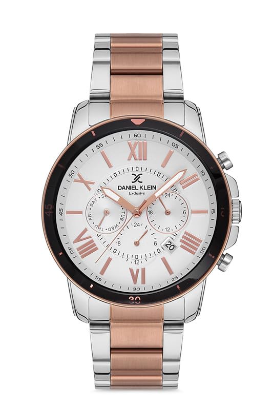 Daniel Klein Exclusive Men Grey Dial Analogue Watch - DK.1.12598-3 (B0C9TRSFSC) Amazon Price History, Amazon Price Tracker
