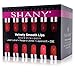 SHANY Slick & Shine Multi-Colored Lipstick Set - 12 Matte Lip Colors Long Lasting & Moisturizing Lip Shades In A Premium Packaging Gift Box with Vitamin E and Aloe Vera.