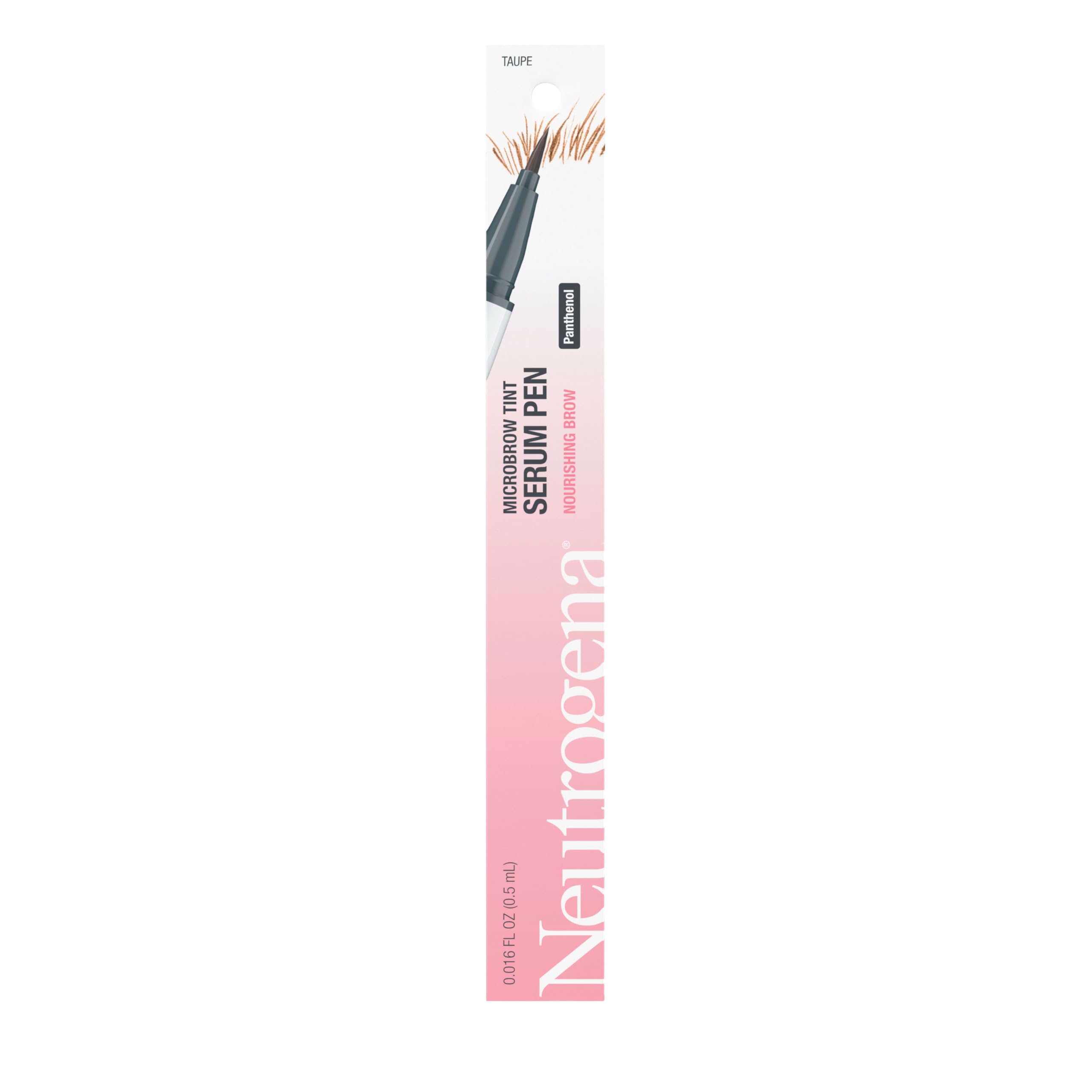 Neutrogena Microbrow Tint Serum Pen, Taupe, 0.016 fl oz 0.02 Ounce (Pack of 1)