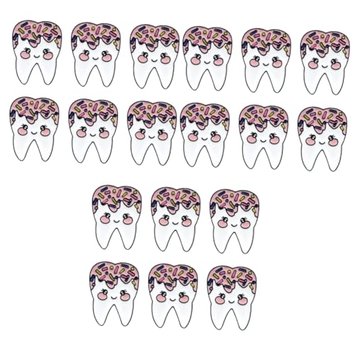 Broche en forme de dents cadeau parfait en émail pour dentiste et interne