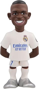 MINIX Vinicius Junior Real Madrid Modeli - Koleksiyonluk Vinicius Junior 12 cm Figür Spor Futbol Simge Yelpazesi Hayranlar için