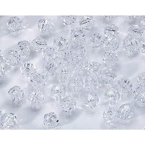 DARICE BEAD FACETED CRYSTAL 8MM 480PK, Multicolor