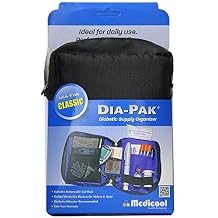Medicool Dia-Pak Classic Diabetic Organizer for Two Week Supply with Large Gel Pack | DP CLAS/BL