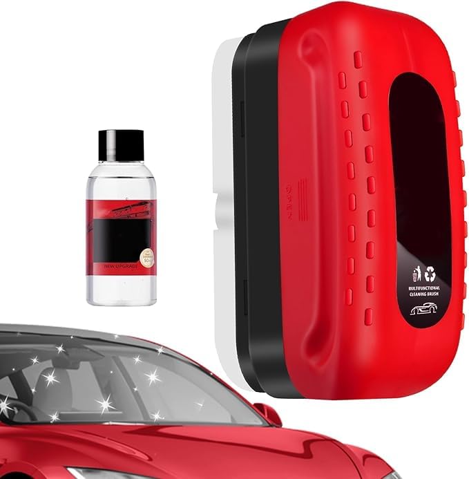Car Glass Oil Film Cleaner, Hydrophobic Glass Coating for Windshield Improves...