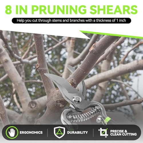 Tijeras de podar Auto Dynasty, capacidad 18-gauge, mango de vinilo miniatura 2