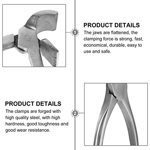 Alicate de couro VICASKY para artesanato de couro alicate de alicate de nariz chato para economizar