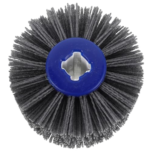 Meule abrasive grain 60 en fibre nylon pour tambour de polissage et rénovation du bois