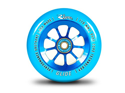 River Glide Wheel 110mm Blue (Pair)