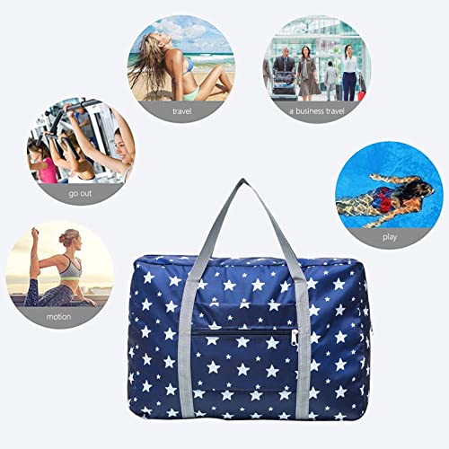 Duffel Bags Tote Bag for Womens & Mens, Foldable Travel Duffel Bags, Sports Gym Bag Duffle Bag4