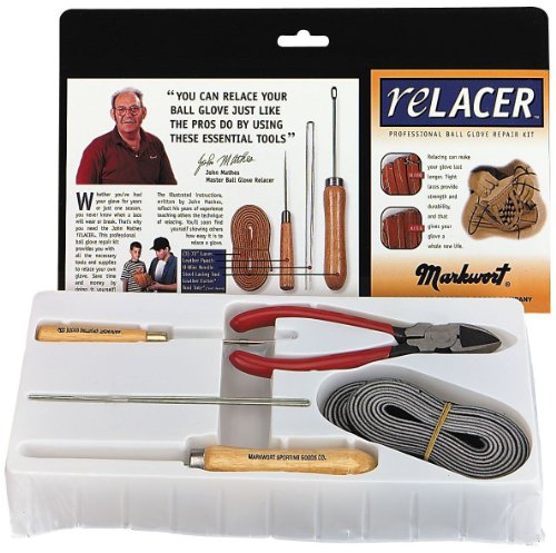 Markwort Deluxe Pro Ball Glove Repair Relacer Kit - Tan - image 1