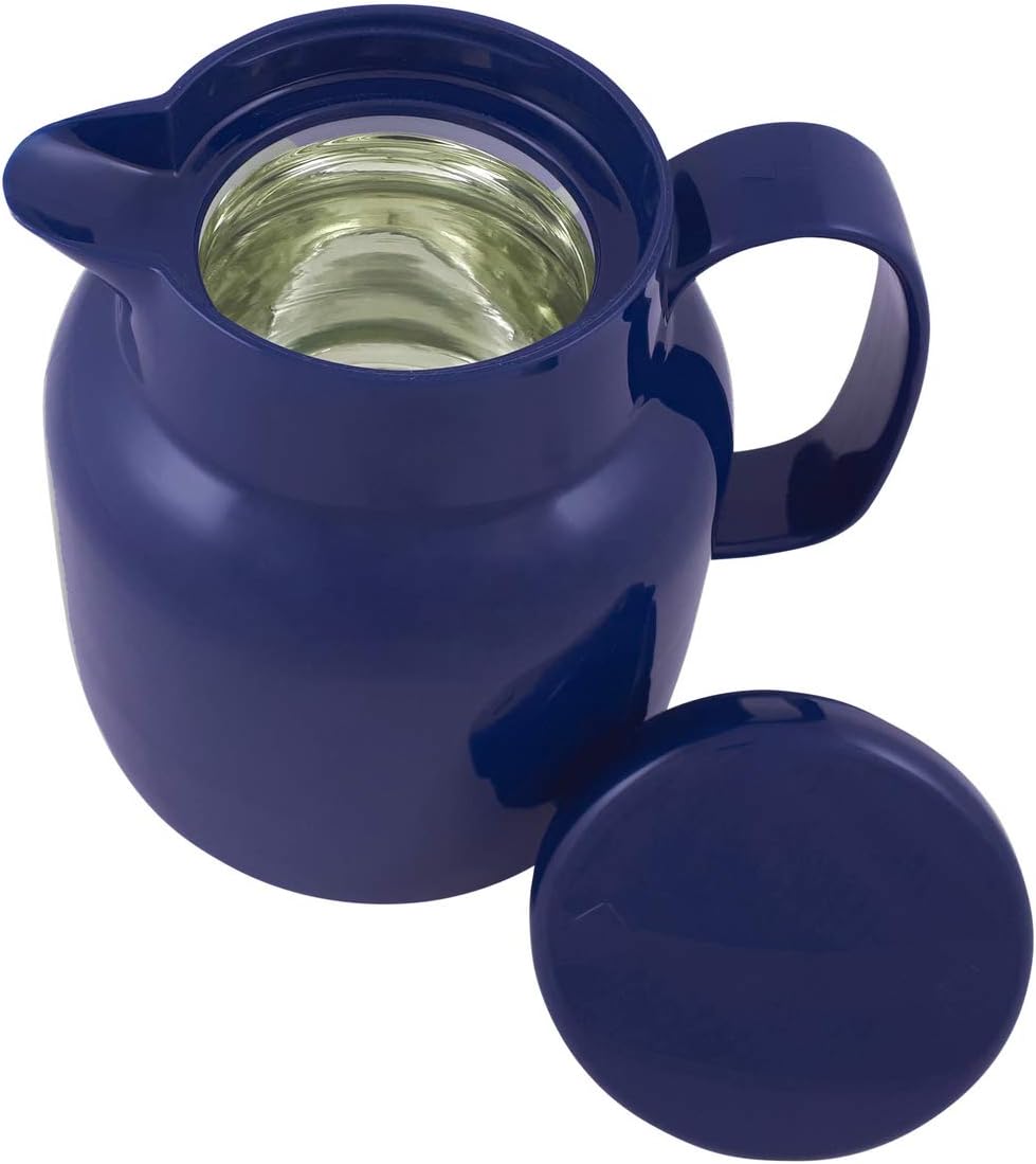 Helios Mondo Vacuum Jug Blue 1 Litre, 30 x 30 x 19.4 cm