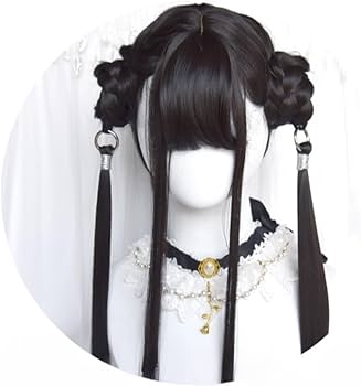 Amazon.co.jp: SCORRO 吊り下げリングポニーテールストレートウィッグ